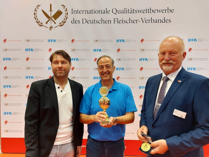 Helga Wurst Gold Auszeichnung Deutscher Fleischer Verband IFFA 2022